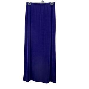 Picadilly Maxi Skirt S Women Purple Pull On Elastic Acetate Stretch Fairy Grunge